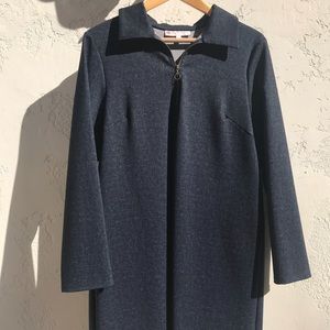 Jude Connally Zipper Faux Denim Dress